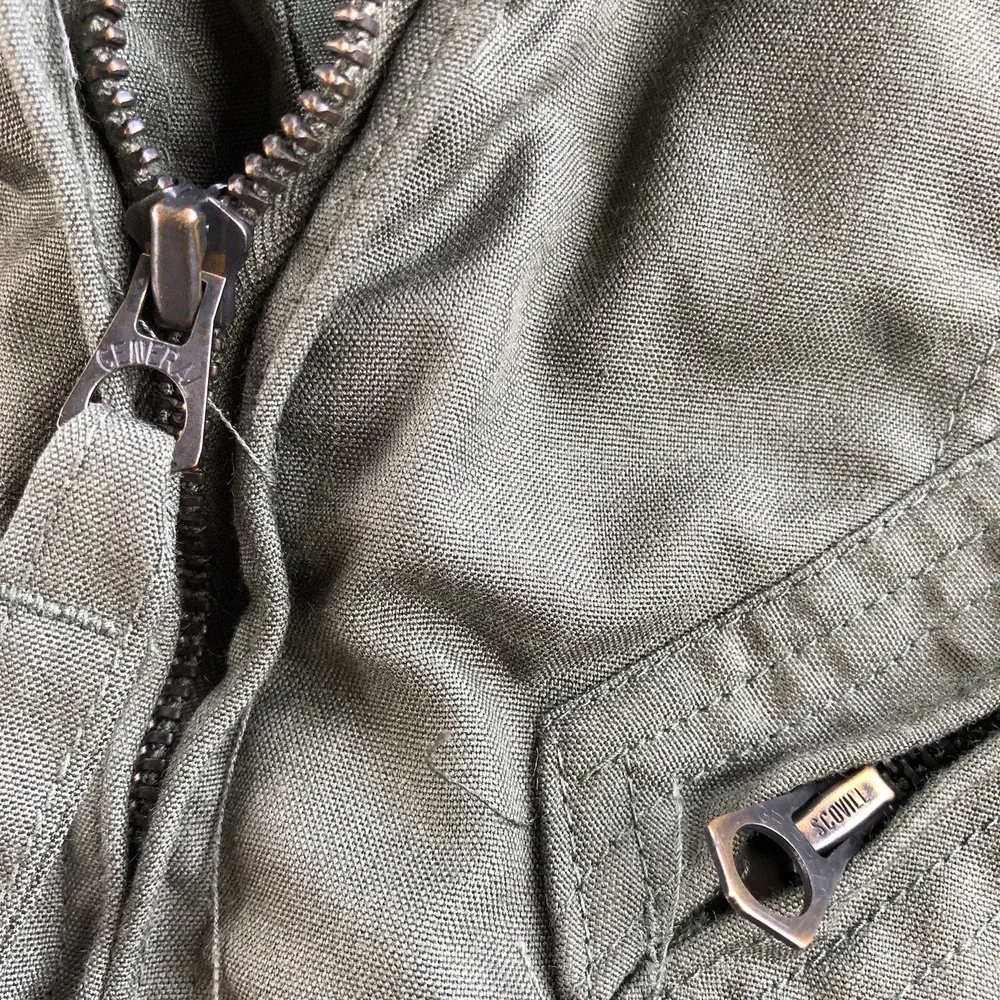 Vtg Military Coveralls Flyers Mens 48L Green CWU-27P Pilot Summer Flighting Suit